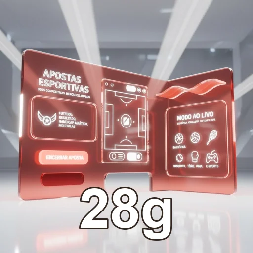 Tela do app 28g com jogos populares em poucos toques